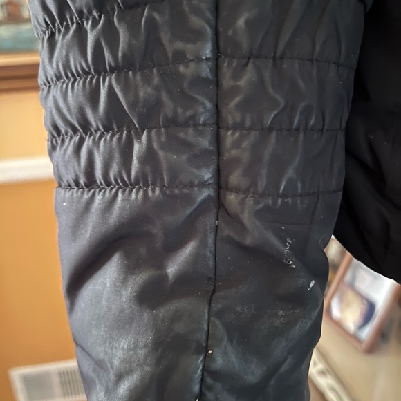 Black zippered Bomber Jacket EDC Esprit size L Vintage - Picture 10 of 14